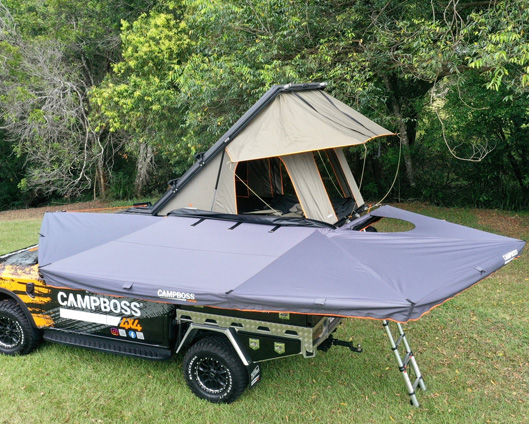 Boss Shadow 270XL Awning With Zip RTT Entry